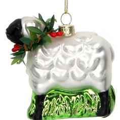 Sheep (painted glass)