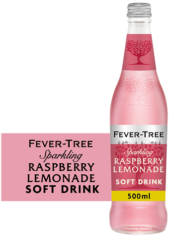 Fever-Tree Raspberry & Rose Lemonade (275ml)