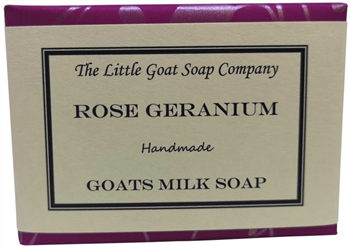 Rose Geranium Goats Milk Soap